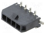 Conector cablu-placă soclu tată Micro-Fit 3.0 4 PIN 5A MOLEX
