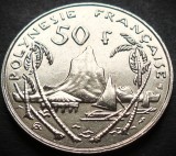 Cumpara ieftin Moneda exotica 50 FRANCI - POLYNESIE / POLINEZIA FRANCEZA, anul 1999 * cod 715