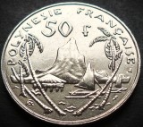 Moneda exotica 50 FRANCI - POLYNESIE / POLINEZIA FRANCEZA, anul 1999 * cod 715