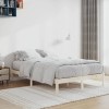 VidaXL Cadru de pat fără saltea, 137x190 cm, lemn masiv pin complet 822458