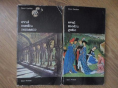 ARTA OCCIDENTULUI VOL.1-2 EVUL MEDIU ROMANTIC. EVUL MEDIU GOTIC - HENRI FOCILLON foto