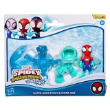 Set 2 vehicule Spidey and his Amazing Friends, Waterwebs, Spidey si Hydro-Man, G1463