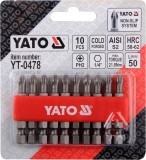 Trusa 10 biti PH2 1/4 50 mm YATO