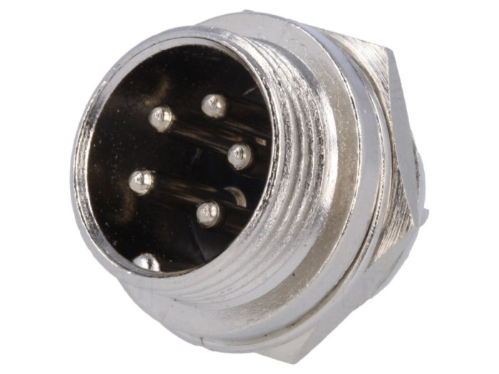 Soclu Microfon Montare Panou 5 PIN