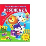 Invata impreuna cu animalele: Deseneaza