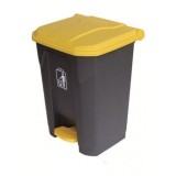 Cos gunoi din plastic cu pedala, 30L