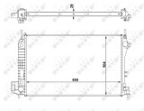 NRF 58294 EASY FIT Radiator, racire motor