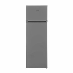 Frigider cu 2 usi Heinner HF-V242SE++, 242L, clasa E, sistem racire Less Frost, argintiu