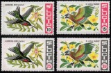 St. Lucia 1969 - Păsări, serie neuzata