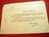 Adresa cu Antetul Radioteleviziunii Romane 1967