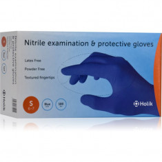 Holík Nitril Blue mănuși din nitril, fără pudră mărime S 2x50 buc