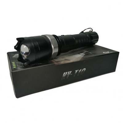 Lanterna autoaparare cu electrosoc si zoom activ HY-T10 foto