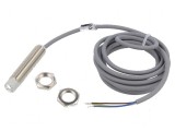 Senzor inductiv de proximitate M12 - 0&divide;4mm, 20&divide;250VAC, 2 cabluri NO