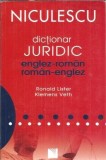 Dictionar juridic englez-roman, roman-englez - Ronald Lister