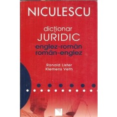 Dictionar juridic englez-roman, roman-englez - Ronald Lister