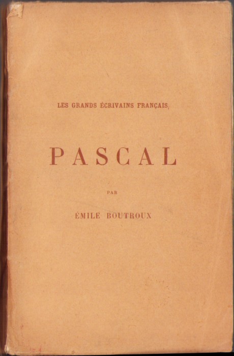 HST C1705 Pascal 1924 Boutroux