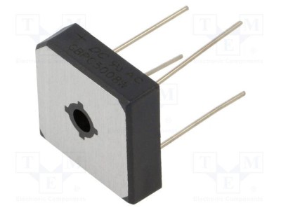 Punte redresoare monofazată DC COMPONENTS Urmax 800V 50A 450A THT foto