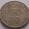Portugalia , 20 Escudos 1986