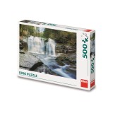 Puzzle 500 piese, Cascada Mumlava &ndash; DINO TOYS