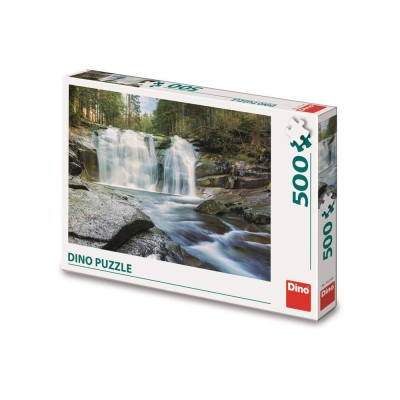 Puzzle Cascada Mumlava, 500 piese &amp;ndash; DINO TOYS foto