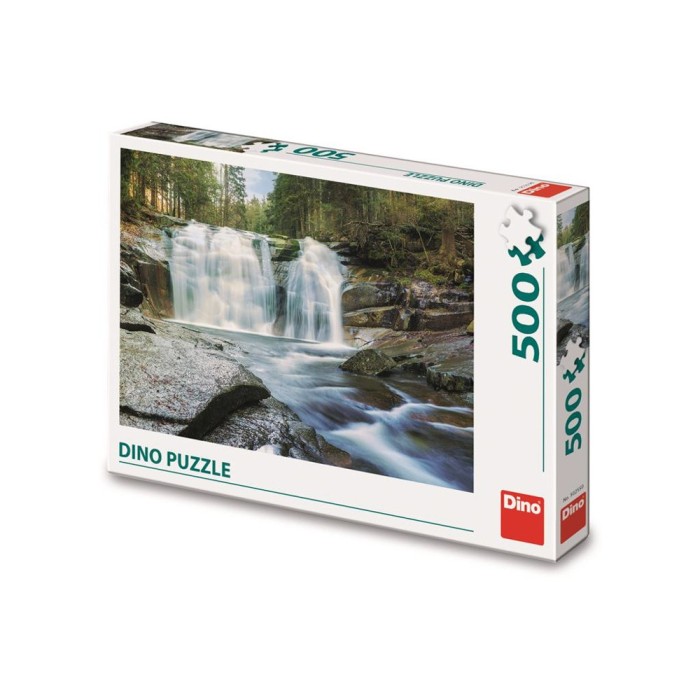 Puzzle 500 piese, Cascada Mumlava &ndash; DINO TOYS