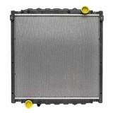 Radiator apa din aluminiu pentru MAN, tractor forestier 670x660x85 mm