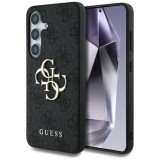 Husa pentru Samsung Galaxy S25 Plus - Guess Hardcase 4G Big Metal Logo (GUHCS25M4GMGGR) - Black