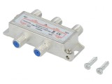 Splitter 2400MHz Intrare F mamă Ieşire F mamă x4