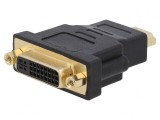 Adaptor DVI-D la HDMI Negru