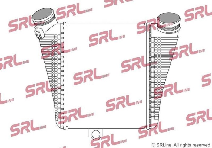 Intercooler Audi A8 (D5) 17-, motor: 3.0 V6 T, 3.0 V6 Tfsi, 4.0 V8 T, Mhev, 245x323x80, SRLine, Aluminiu/ Plastic brazat, 4N0145805Q; 4N0145805T
