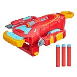 Manusa Nerf Marvel Avengers Mechstrike - Iron Man cu 3 proiectile, Hasbro