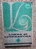 CULEGEREA LIMBA SI LITERATURA 1974 - Societatea de Stiinte Filologice din Republica Socialista Romania