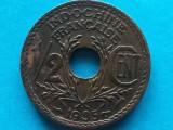 INDOCHINA FRANCEZA- &frac12; CENTIMES 1935