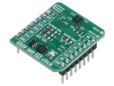 Placă prototip Click board MIKROE ST1VAFE6AXTR 3,3V I2C SPI accelerometru giroscop