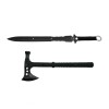 Set topor si sabie de vanatoare, DEPOX&reg;, negru, 39 cm, teaca inclusa