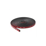 Rola cheder din spuma cauciucata cu adeziv 3 m pentru etansare usi si ferestre Cod: K135 Automotive TrustedCars