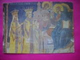 HOPCT 10156 PETRU RARES SI DOAMNA ELENA DETALIU BISERICA / MANASTIREA MOLDOVITA - JUD .-SUCEAVA -NECIRCULATA