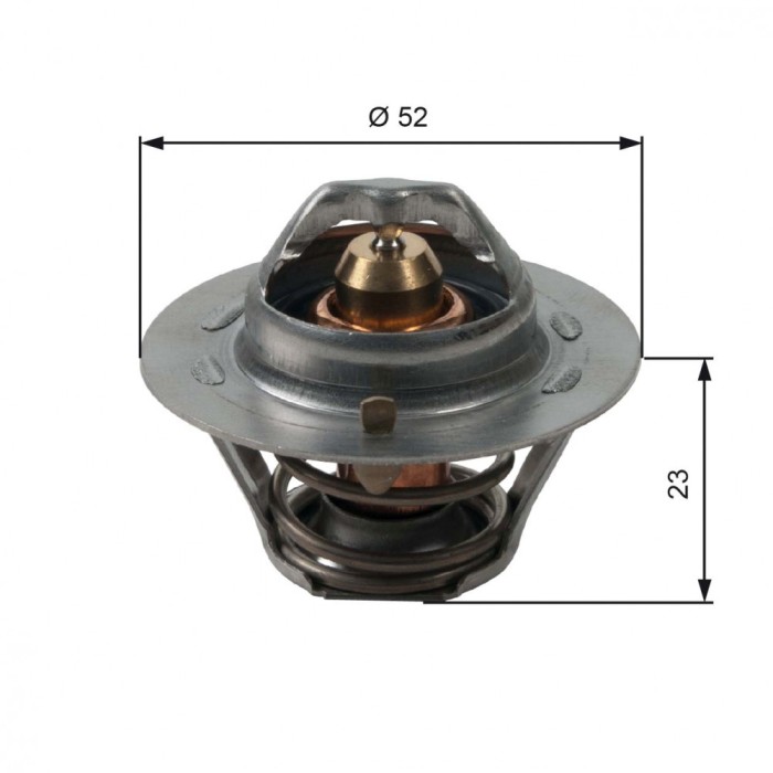 GATES TH14088G1 termostat,lichid racire