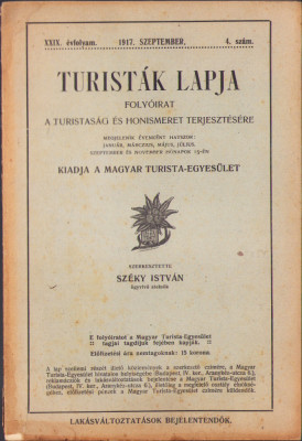 HST C1212 A turistak lapja 4/1917 foto