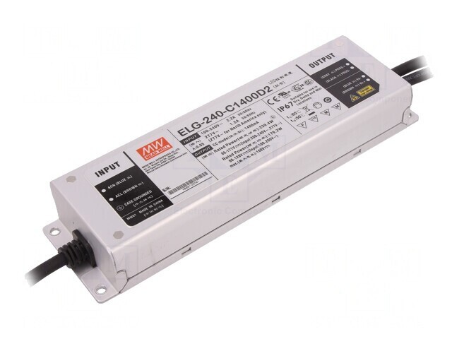 Alimentator LED 239,4W 1,4A 100-305VAC