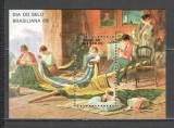 Brazilia.1988 Ziua marcii postale:Pictura-Bl. SB.429