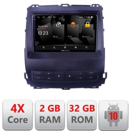 Navigatie Toyota Prado J120 2002-2009 5230- j120 Android Ecran 720P Quad Core 2+32 carplay android auto v1 CarStore Technology