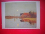 HOPCT 23578 LUNA - I I LEVITAN 1860-1900 -RUSIA --MUZEE - CP PICTURA --NECIRCULATAMUNTII