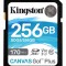 CARD SD KINGSTON, 256 GB, SD, clasa 10, standard UHS-I U3, &quot;SDG3/256GB&quot; (timbru verde 0.03 lei)