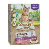 Stuzzy Cat Shreds MULTIPACK Sterilized veal and pork 12 x 85 g