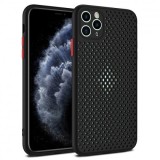 Husa Capac Silicon Breath, Huawei P40, Negru