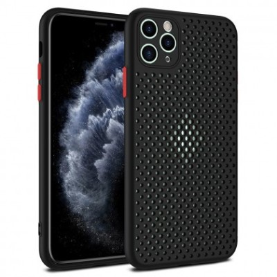 Husa Capac Silicon Breath, Apple iPhone XS Max, Negru foto