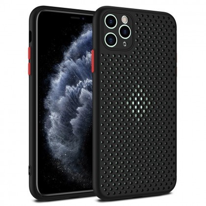 Husa Capac Silicon Breath, Apple iPhone XR, Negru