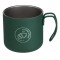 Cană Metalică, Roastery Rituals, Verde Mat, Capacitate 350ml, Diametru 8.5x8cm