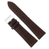 Cumpara ieftin Curea Ceas Din Piele Maro Imprimeu Crocodil 14mm, 18mm, 20mm, 22mm - WZ1036